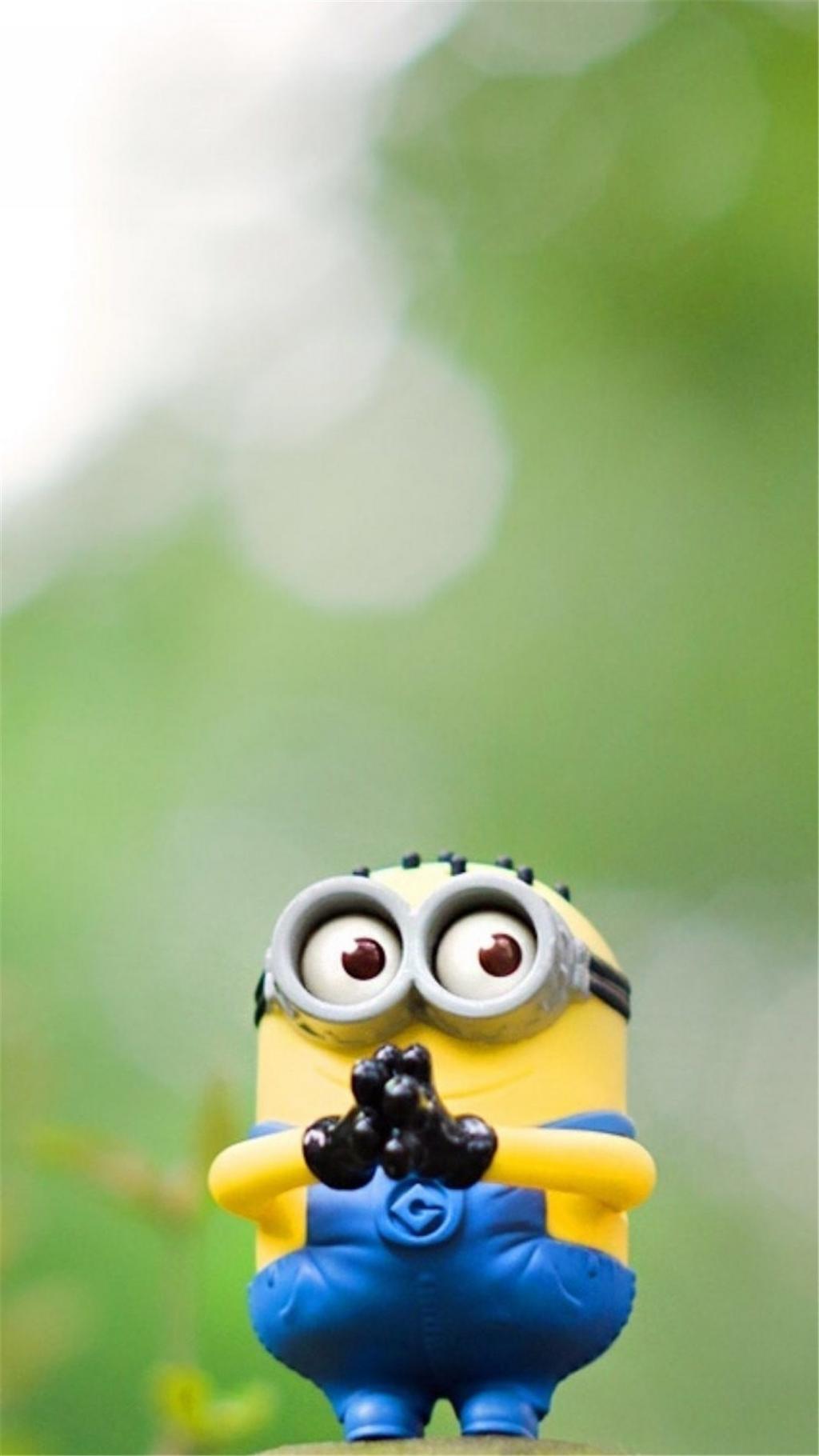 清新可爱的小黄人手办图片