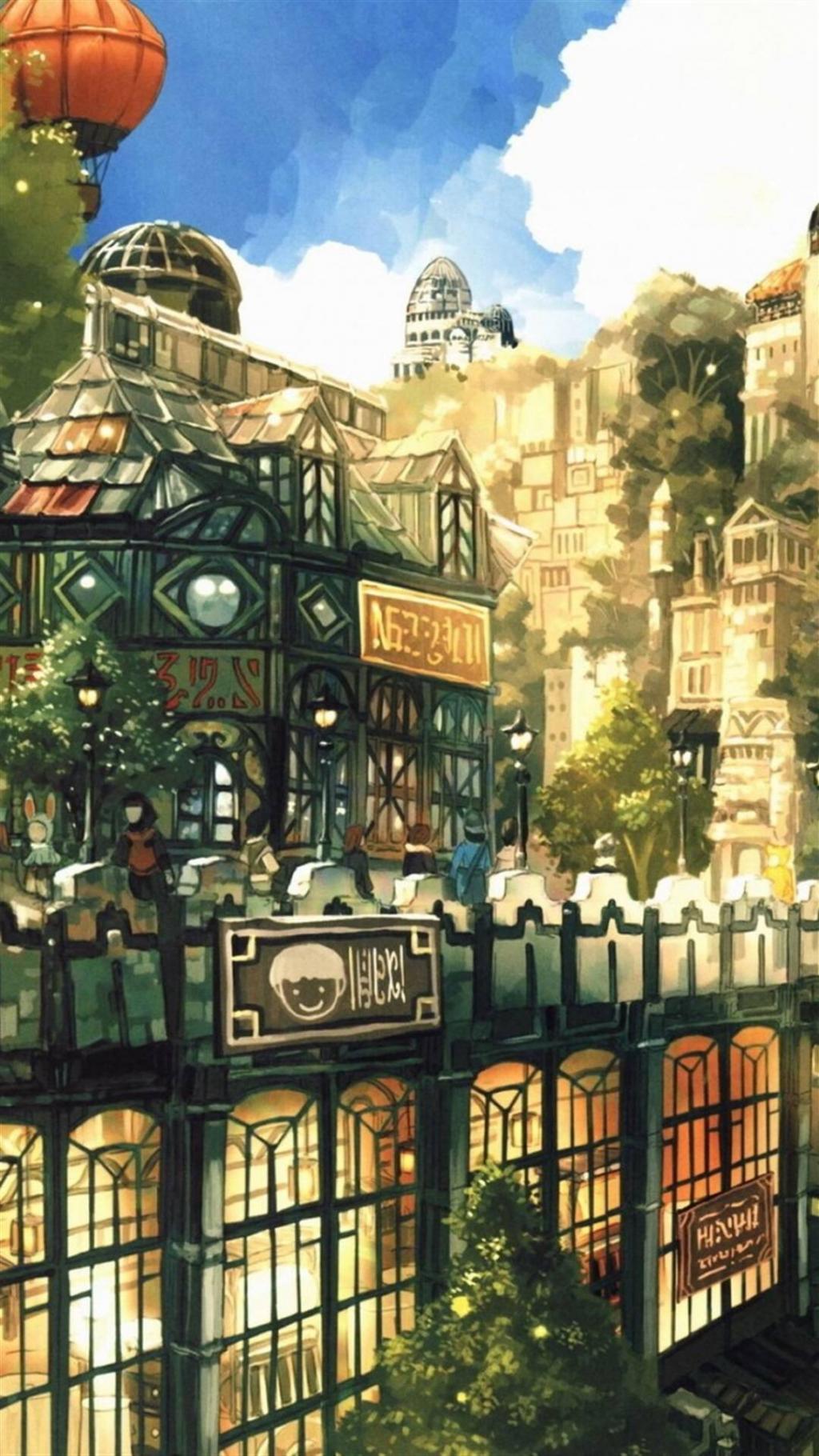 如梦似幻二次元场景