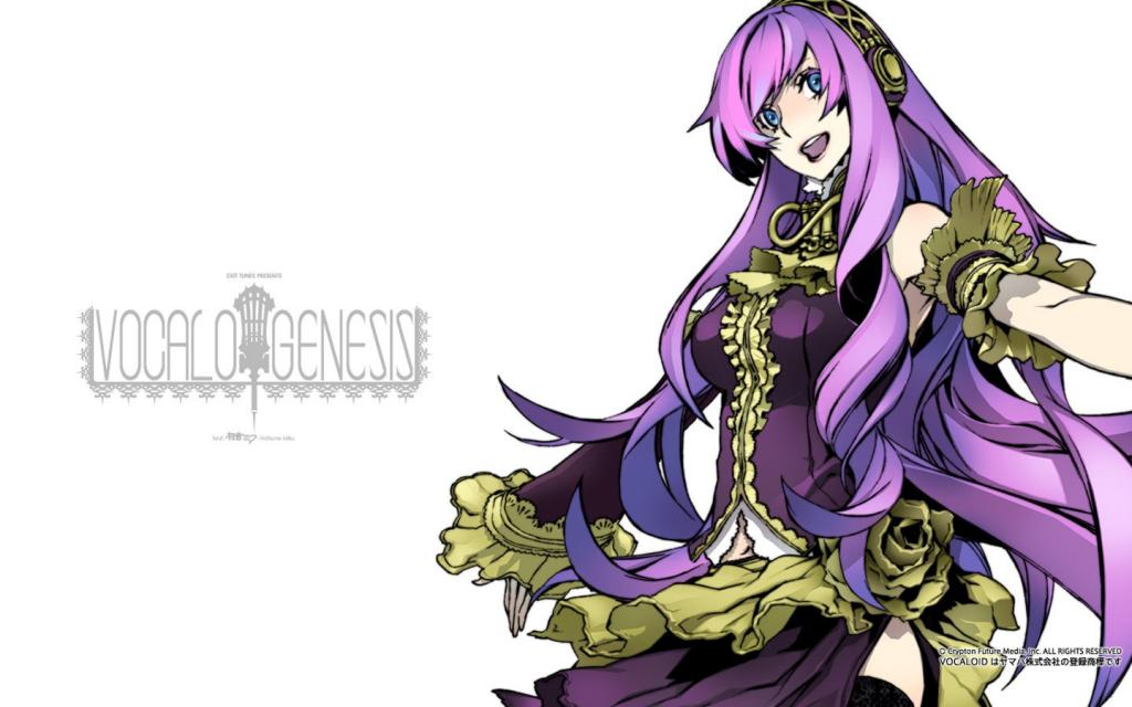 巡音露卡动漫图片