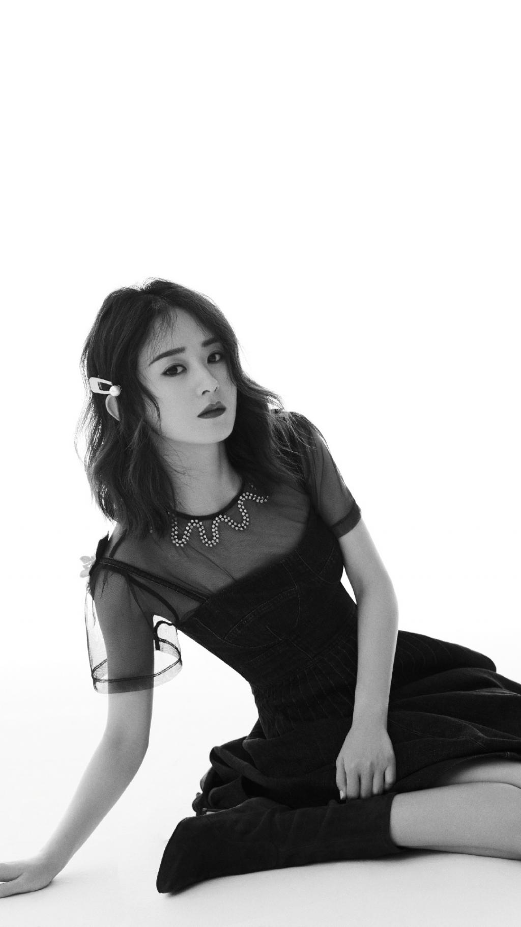 圆脸美女赵丽颖