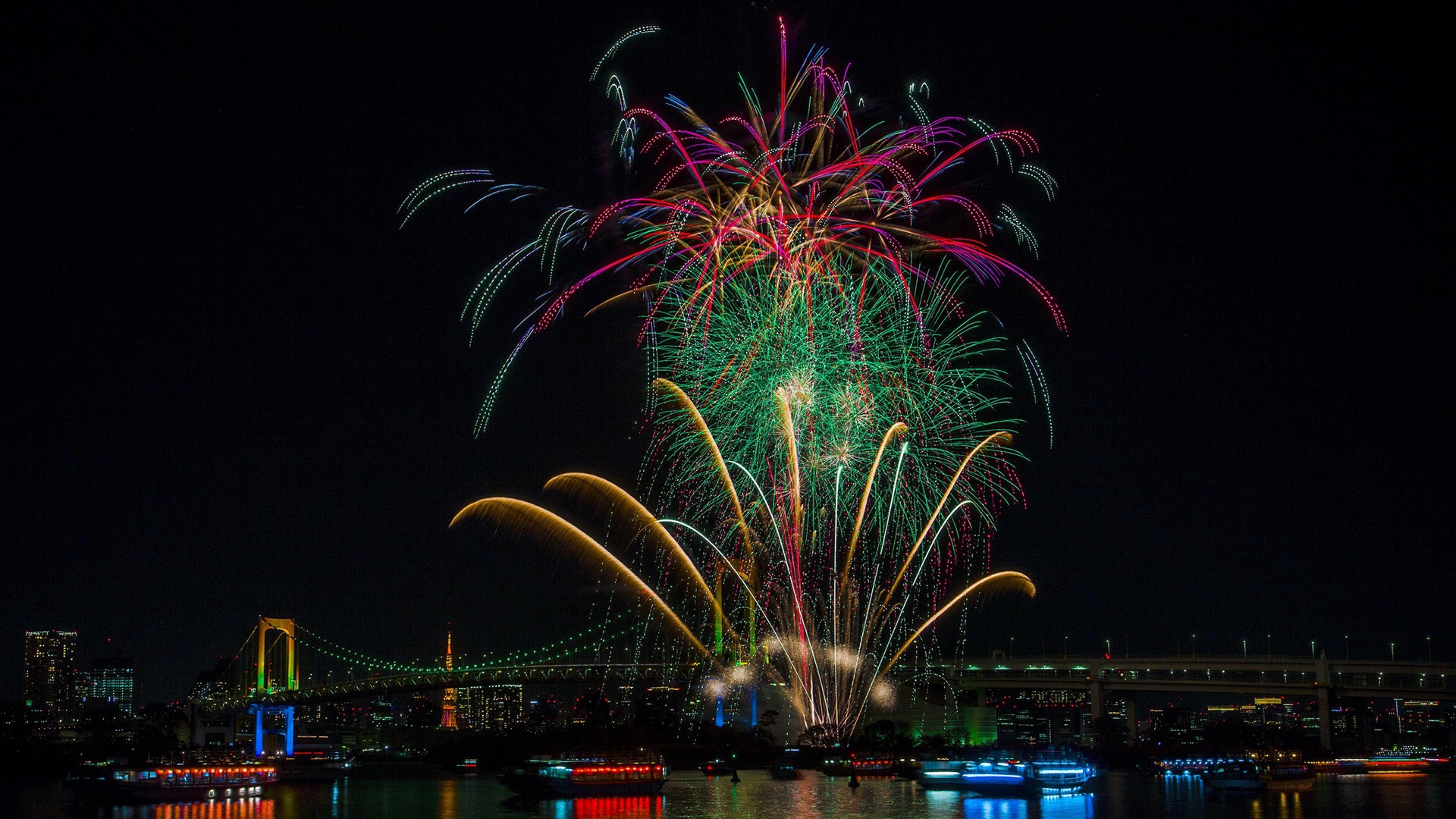 绚烂多姿的唯美烟花