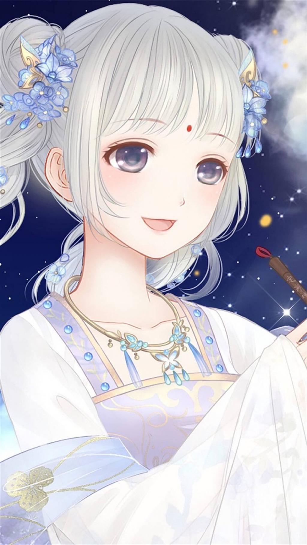 一左一右卡通情侣锁屏