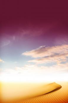 唯美夕阳晚霞天空风景-1