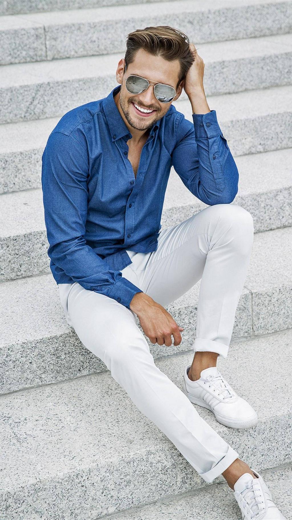 时尚欧美衬衫帅哥