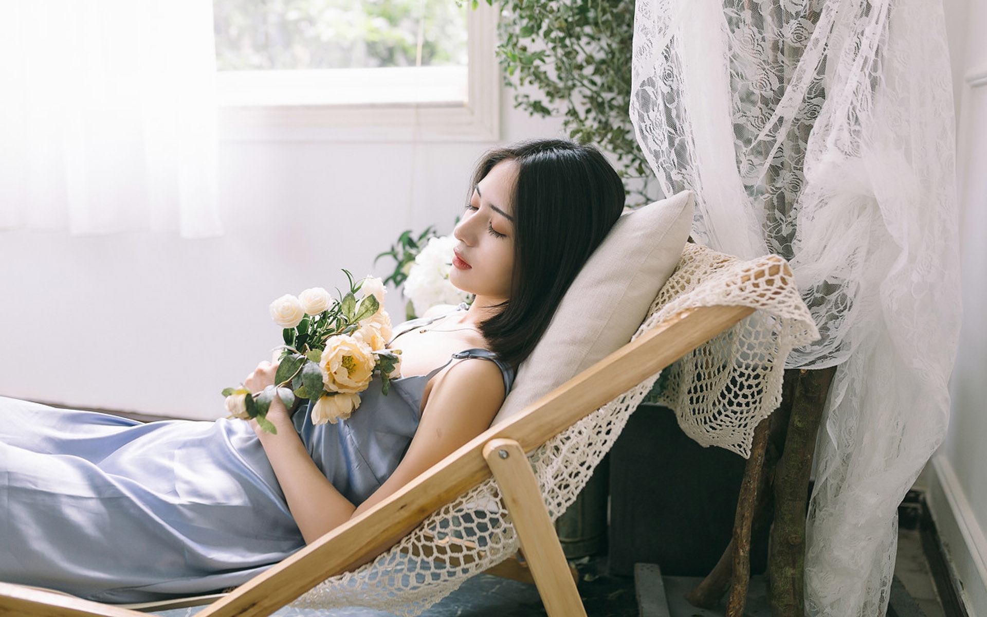 气质养眼美女写真,高清图片,电脑桌面-壁纸族