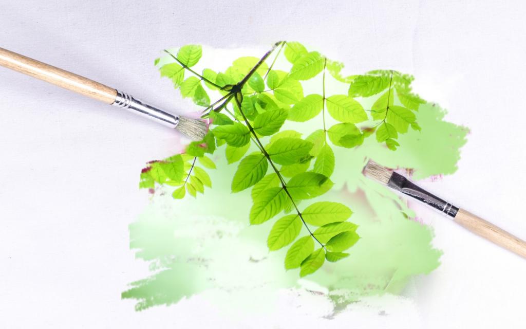 另类的笔触油画