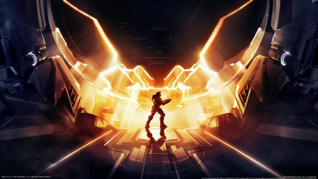 《光环4》游戏场景