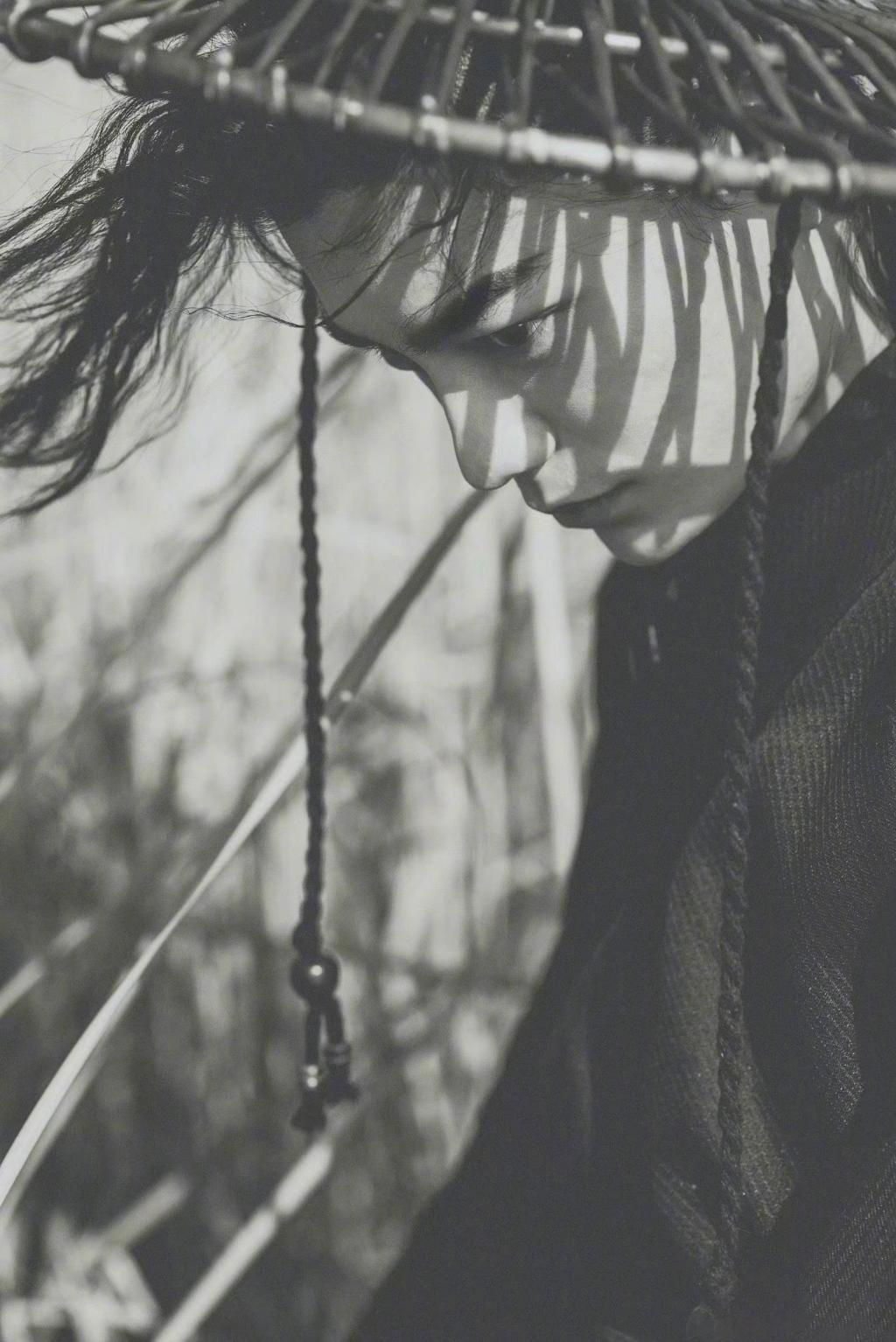 丁禹兮cos日本浪人剑客酷飒帅气写真