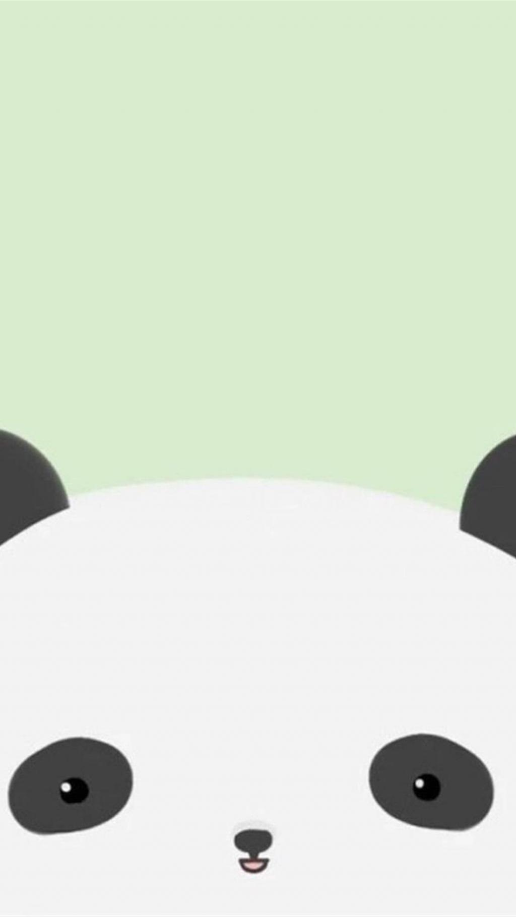 可爱卡通小熊猫