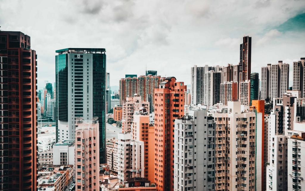 城市高楼建筑风光