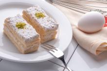 美味可口的蛋糕