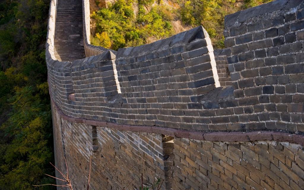 壮观的金山岭长城风光