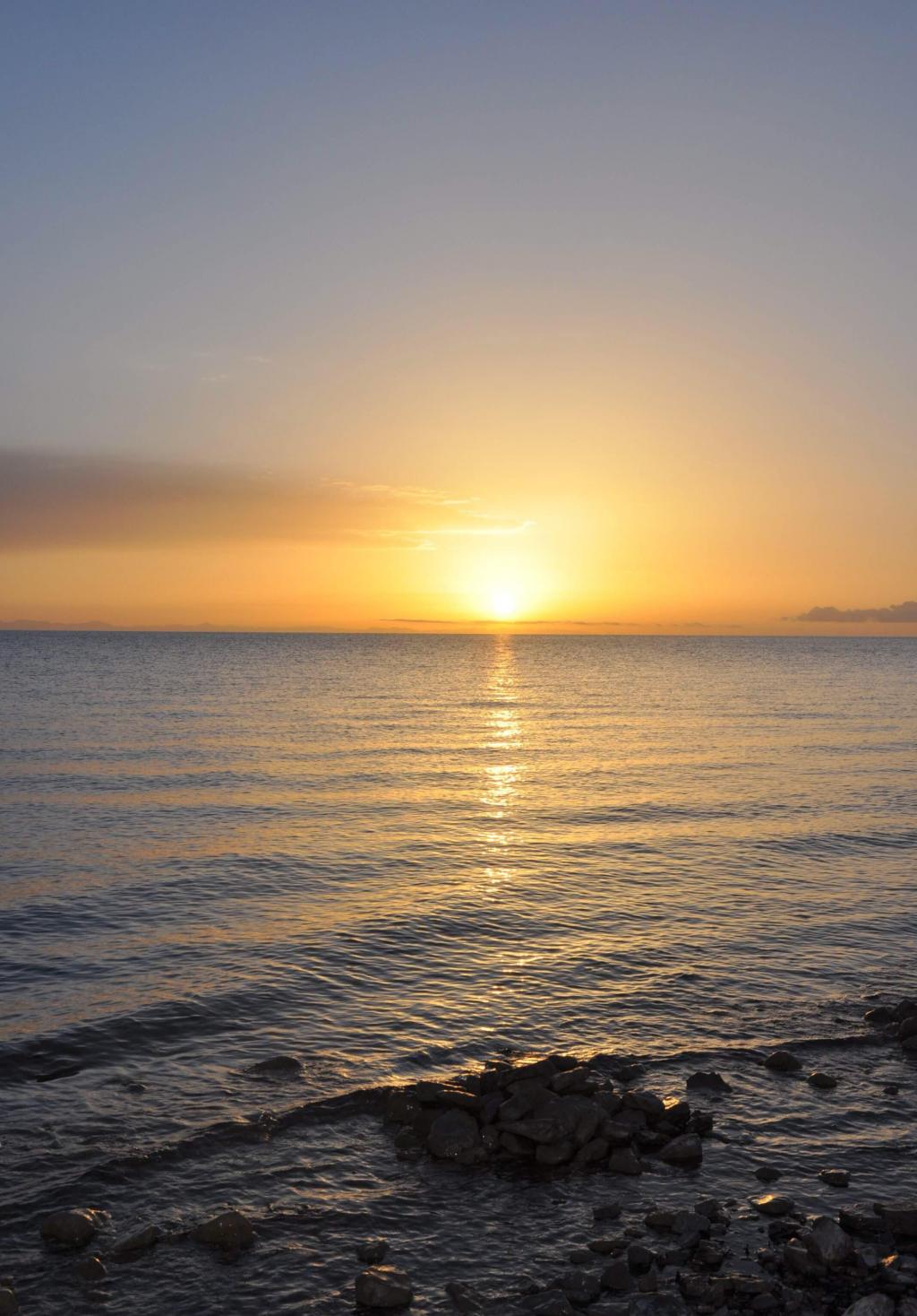 清晨的日出有多唯美