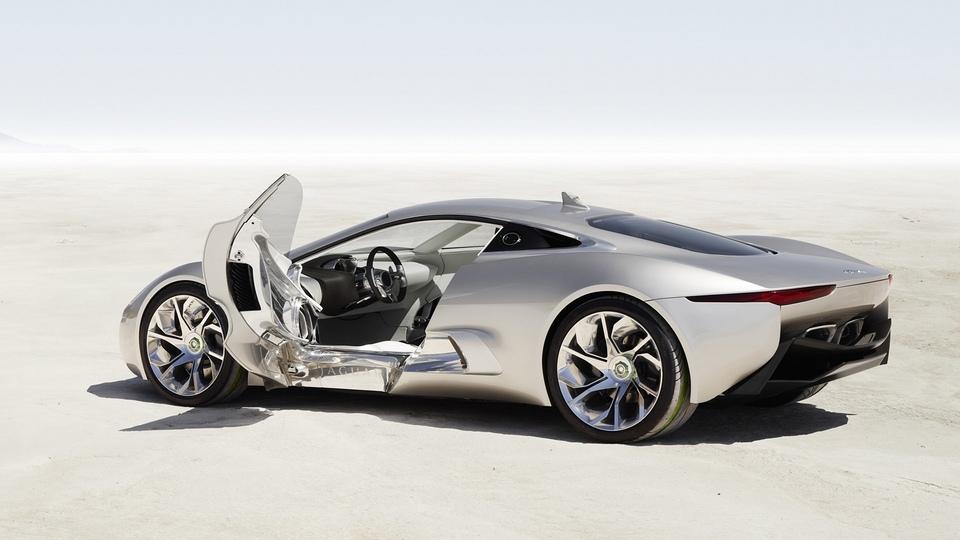 超级酷炫的捷豹c-x75