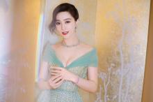 范冰冰性感礼服写真