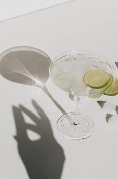 ins风柠檬鸡尾酒小清新唯美摆拍