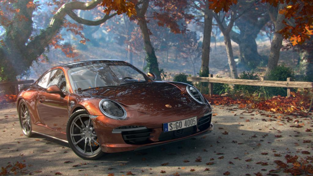 保时捷cayman gt4汽车