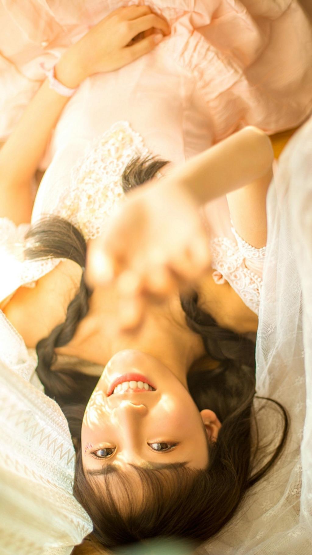 美腿可爱双马尾邻家少女写真