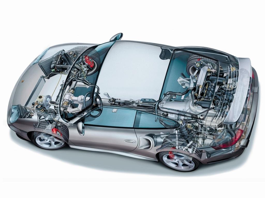 各式汽车透视图