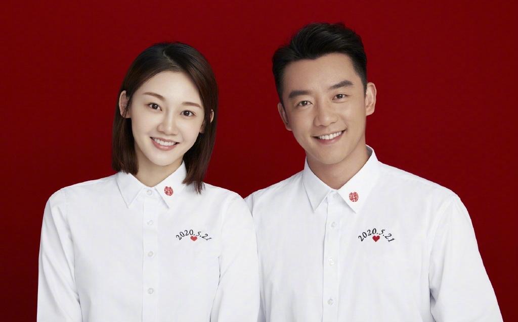 郑恺苗苗521幸福甜蜜结婚照