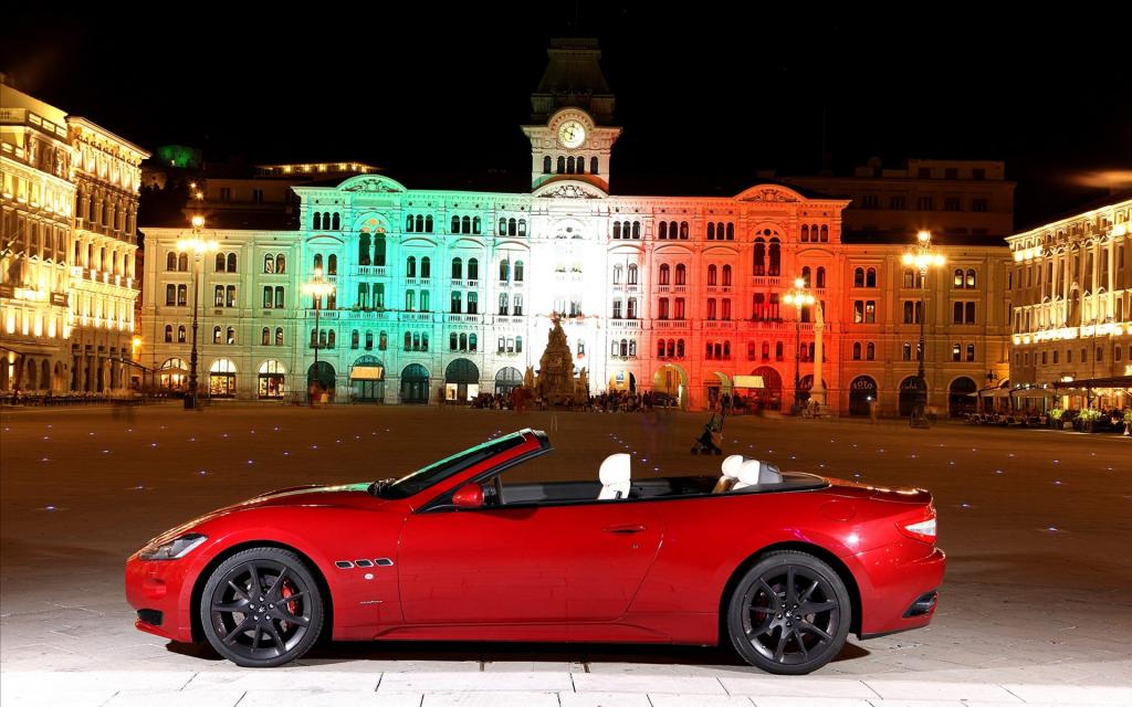 敞篷运动跑车(玛莎拉蒂)