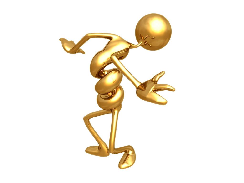 练习打坐的3D金人