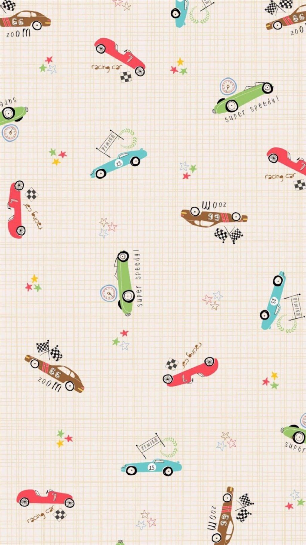 小清新可爱卡通插画