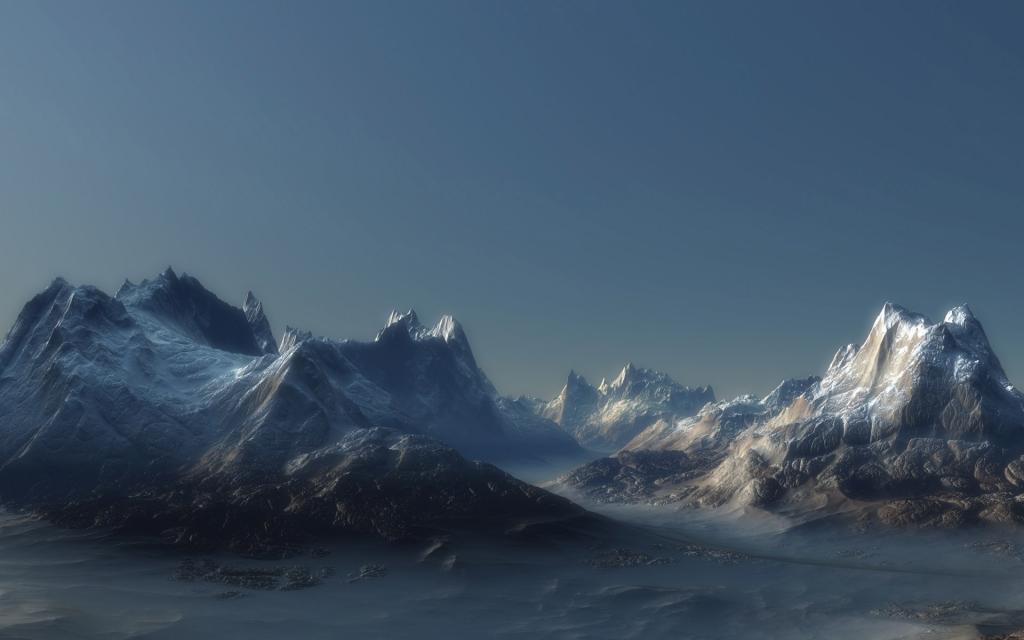 壮观南极洲风景