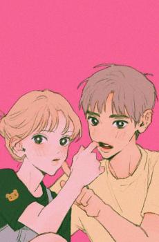 情侣专属复古风动漫手绘插画-0