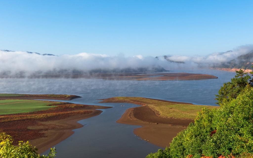 辽宁丹东绿江村风景如画