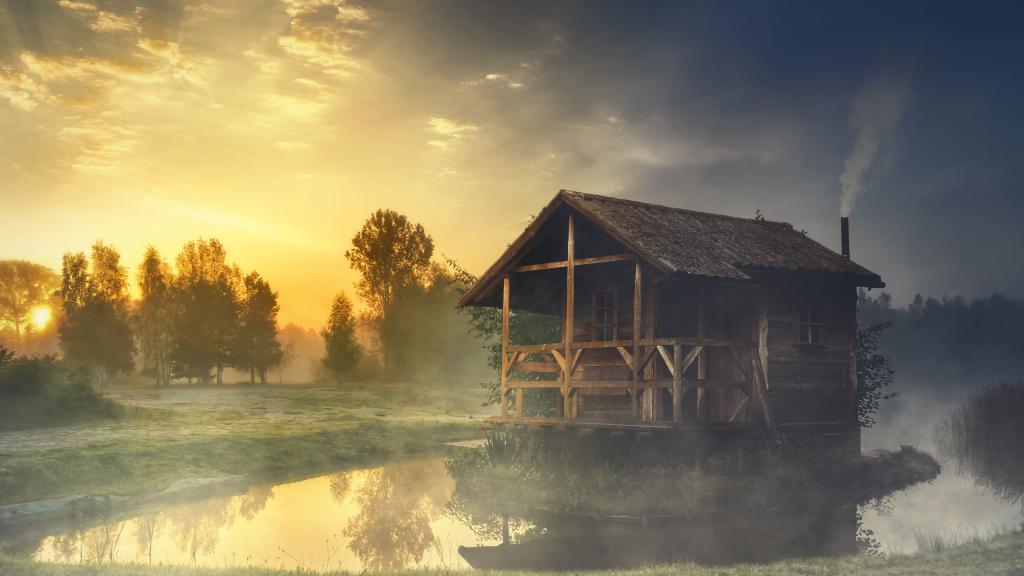 雾漫仙境的感觉