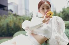 气质女神虞书欣 蝴蝶公主袖迷人写真