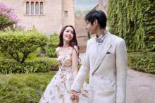 郭碧婷向左幸福结婚照