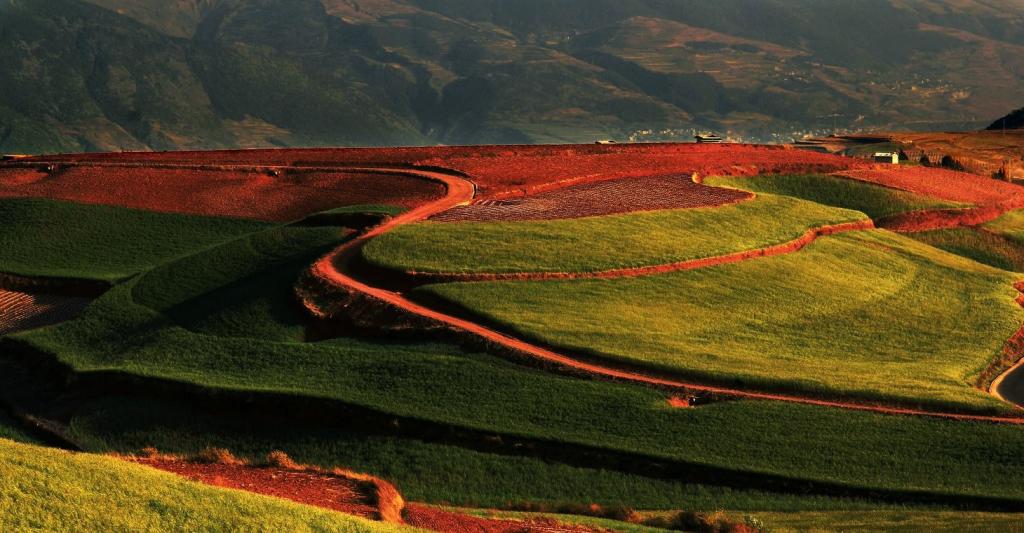 唯美的东川红土地