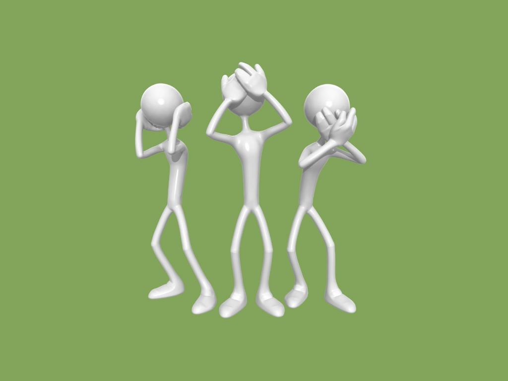 3D银人创意设计