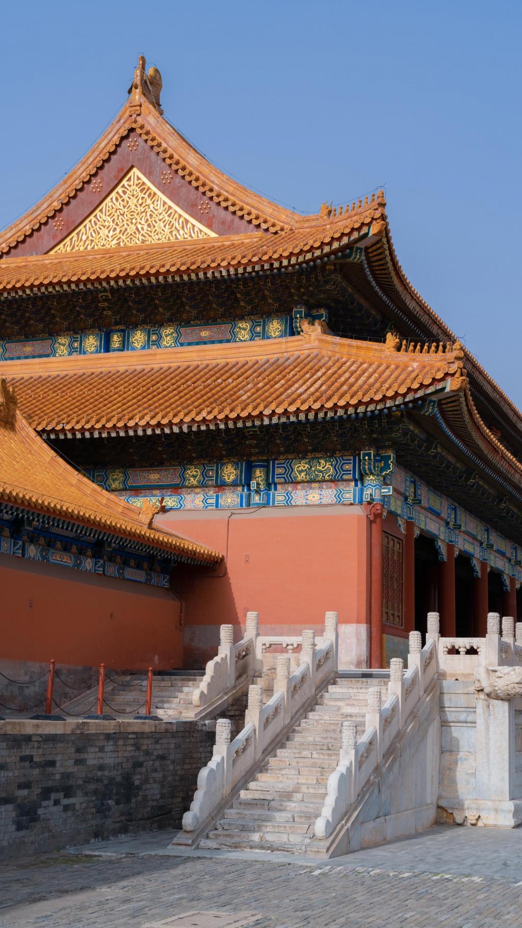 晴时故宫唯美风光