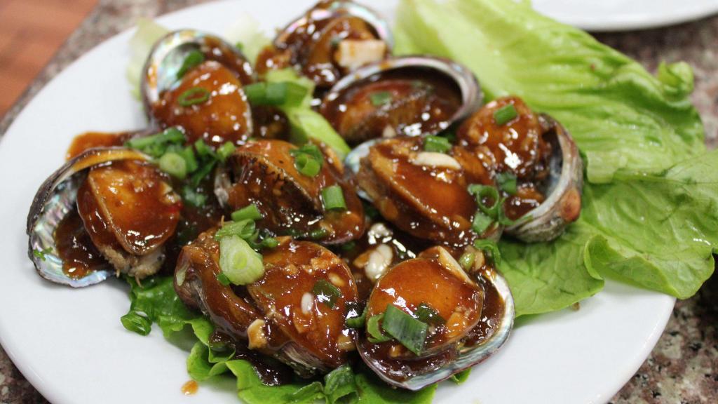 舌尖上的美味鲍鱼图片