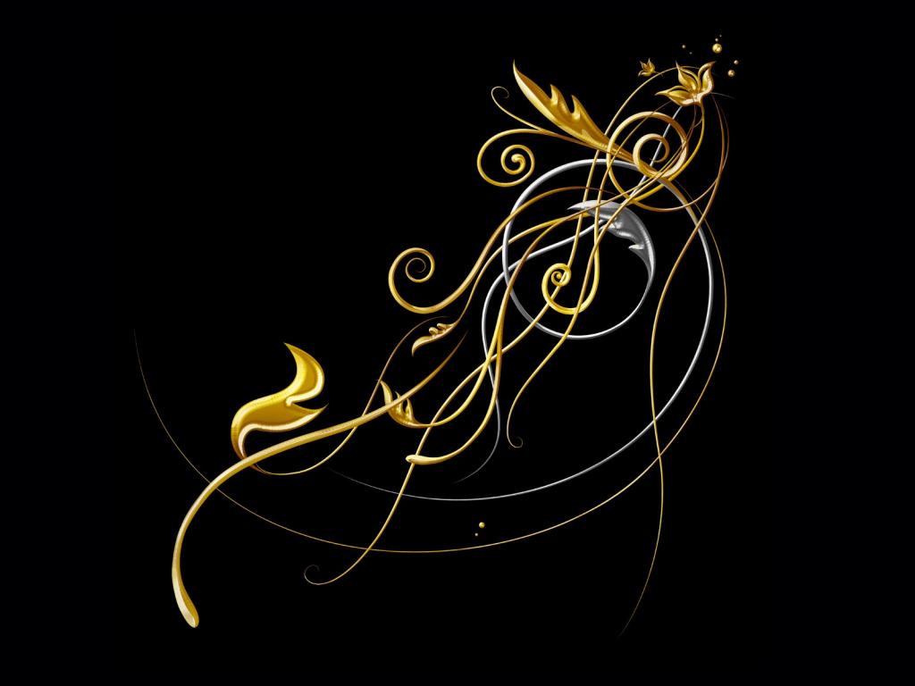 梦幻唯美的炫彩花纹