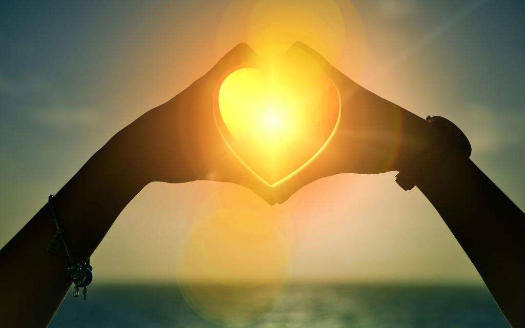 浪漫爱心创意写真