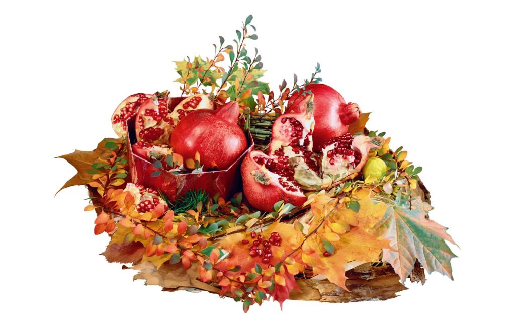 各种水果蔬菜花卉