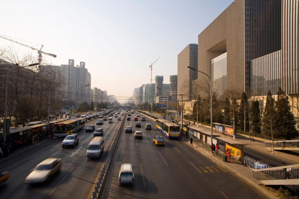 北京东二环建筑风景