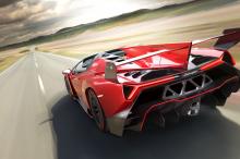 帅气兰博基尼Veneno敞篷版