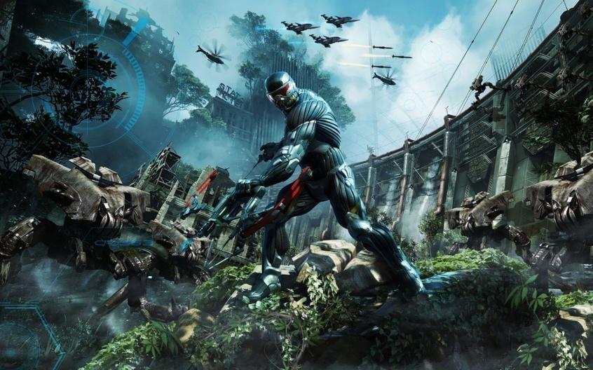 FPS游戏《孤岛危机3》游戏场景