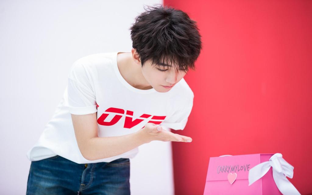 王俊凯清新帅气写真