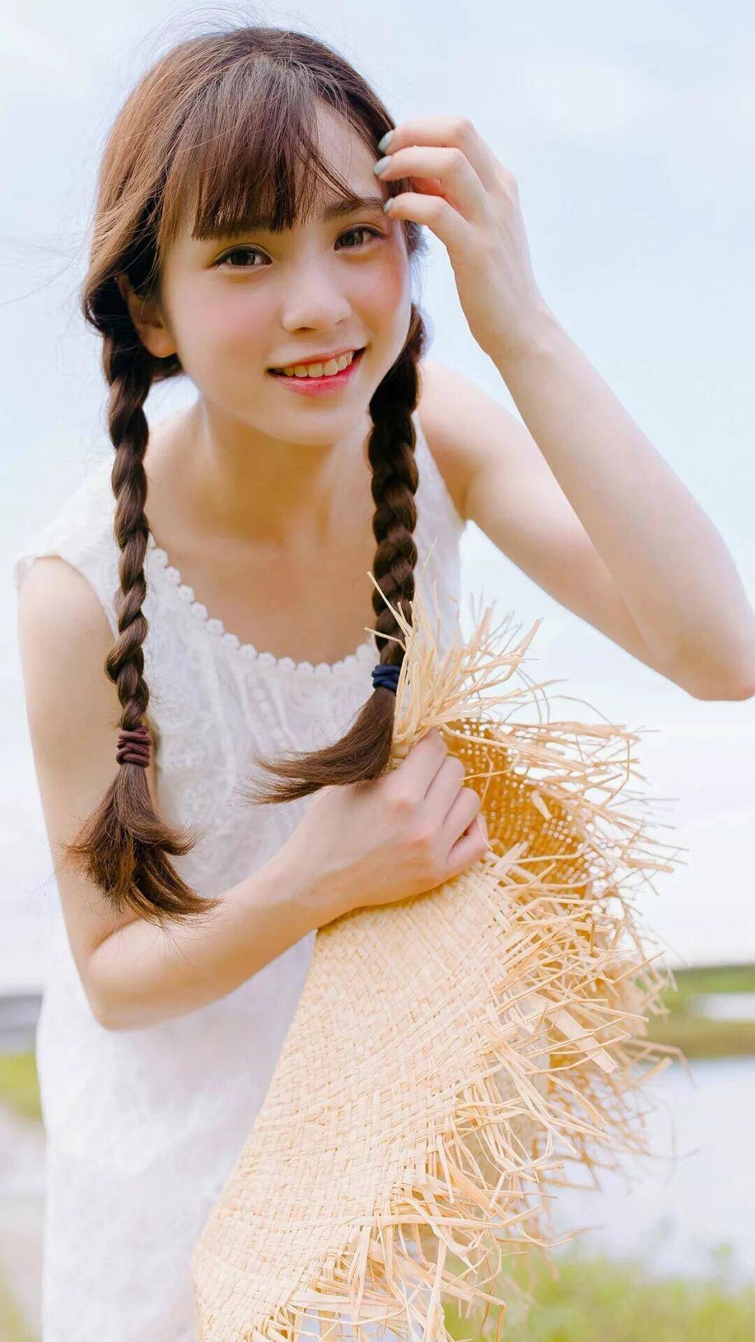 清纯美女写真,高清图片,手机锁屏桌面-壁纸族