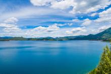 泸沽湖里格半岛风景
