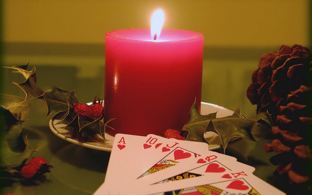 浪漫的圣诞节日