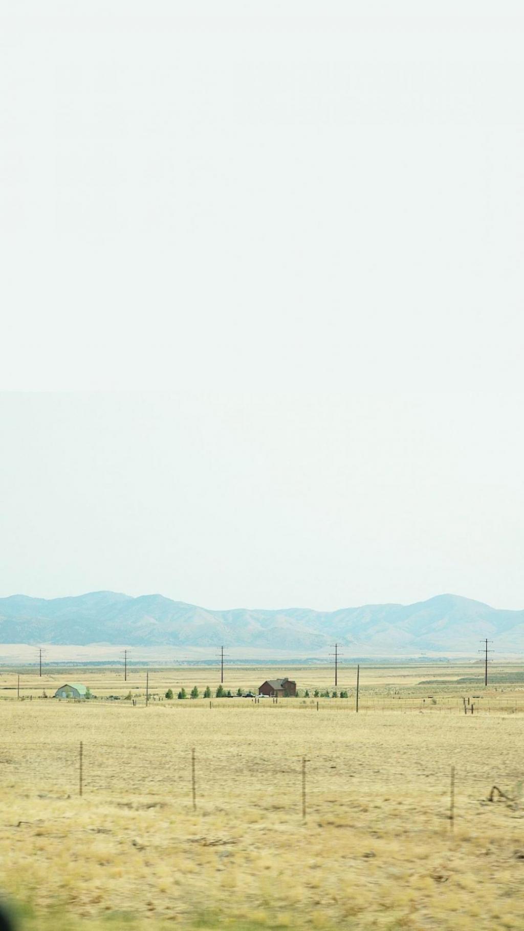 小清新的自然优美草原