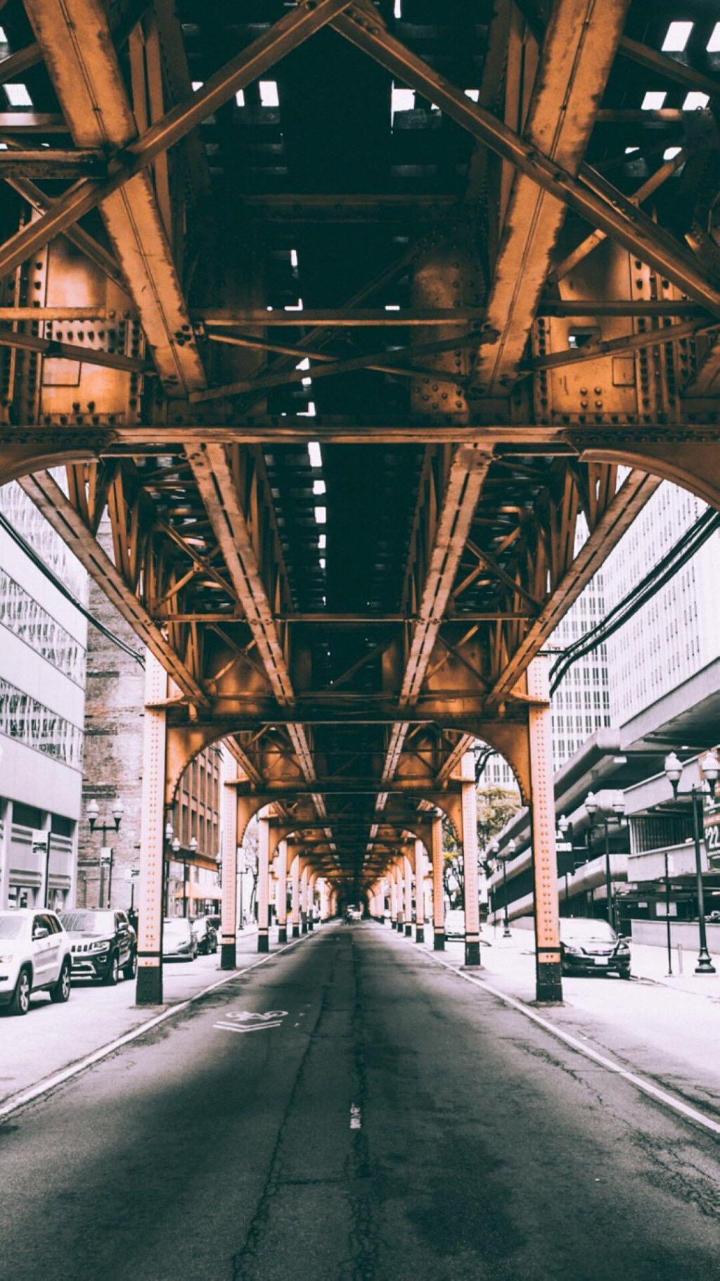 芝加哥城市风光手机壁纸