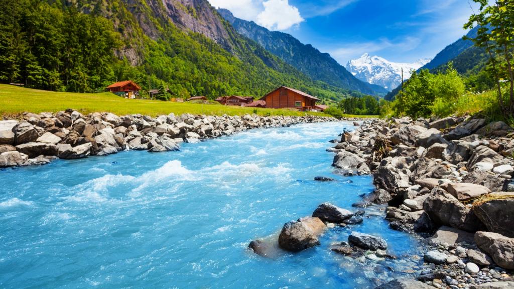 优美的高山风景